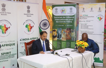 Amb Dr. N. Nandakumar on 20 May 2026 hosted a press briefing on the upcoming IAFS 2026 and IBCA. Journalists from mainstream print, visual & electronic media of Mali actively participated and had a lively interactions on both the summits.
